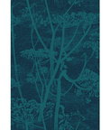 Cole & Son Cow Parsley Petrol & Ink Fabric