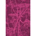 Cole & Son Cow Parsley Magenta Plum Fabric