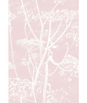 Cole & Son Cow Parsley White Ballet Slip Fabric