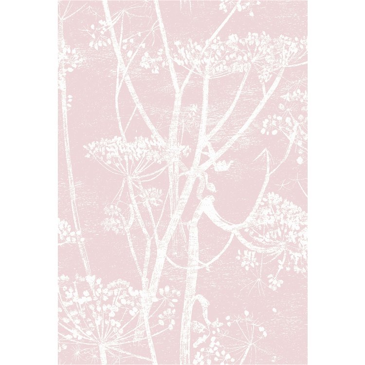 Cole & Son Cow Parsley White Ballet Slip Fabric