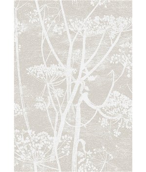 Cole & Son Cow Parsley White Taupe Fabric