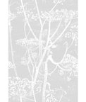 Cole & Son Cow Parsley Soft Grey Fabric