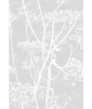 Cole & Son Cow Parsley Soft Grey Fabric