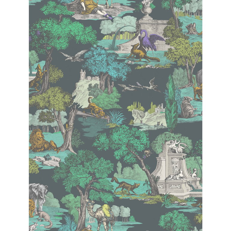 Cole &amp; Son Versailles Grand Viridian Fabric