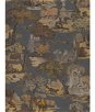 Cole & Son Versailles Grand Ginger Charcoal Fabric
