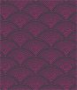 Cole & Son Feather Fan Magenta Charcoal Fabric