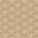 Cole & Son Feather Fan Cream Ginger Fabric
