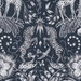 Clarke & Clarke Kruger Navy Fabric