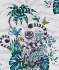 Clarke & Clarke Lemur Jungle Fabric