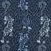Clarke & Clarke Tigris Navy Fabric