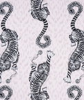 Clarke & Clarke Tigris Pink Fabric