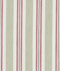 Clarke & Clarke Alderton Raspberry/Linen Fabric