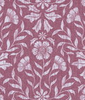 Clarke & Clarke Berkeley Raspberry Fabric