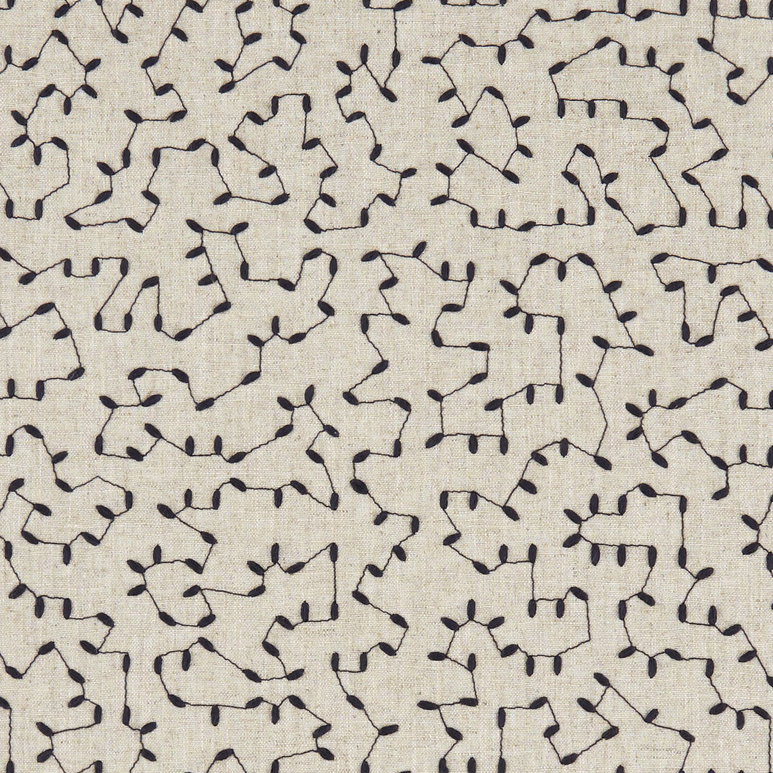 Clarke &amp; Clarke Bibury Midnight Fabric