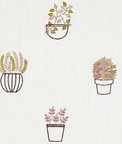 Clarke & Clarke Hidcote Damson Fabric