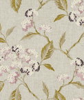 Clarke & Clarke Summerby Damson Fabric