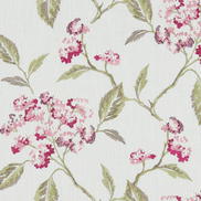 Clarke & Clarke Summerby Raspberry Fabric