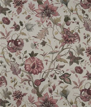 Clarke & Clarke Delilah Culla Winterberry/Linen Fabric