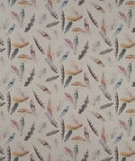 Clarke & Clarke Feather Nica Cream