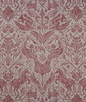 Clarke & Clarke Forest Trail Raspberry Fabric