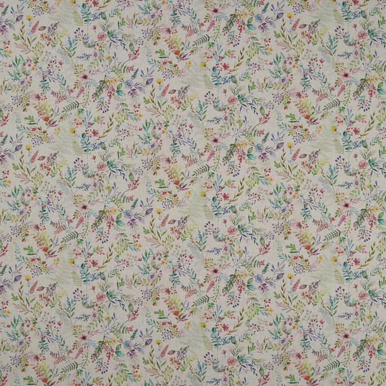 Clarke &amp; Clarke Forget Me Not Linen Fabric