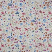 Clarke & Clarke Lolita Multi/Cream Fabric