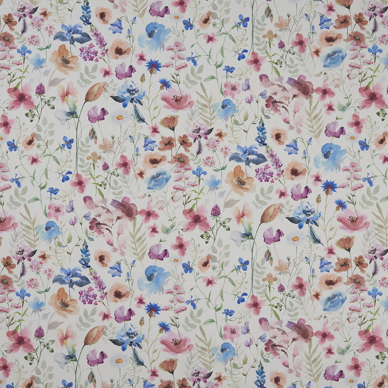 Clarke &amp; Clarke Lolita Multi/Cream Fabric
