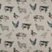 Clarke & Clarke On The Farm Linen Fabric