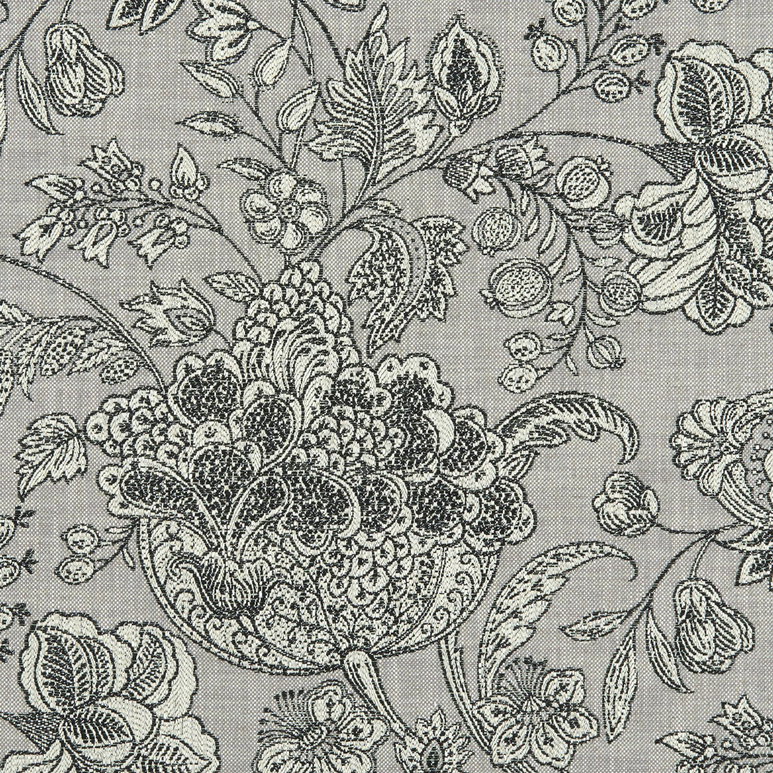 Clarke &amp; Clarke Woodsford Charcoal Fabric