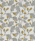Clarke & Clarke Acorn Trail Natural Fabric