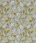 Clarke & Clarke Acorn Trail Sage Fabric