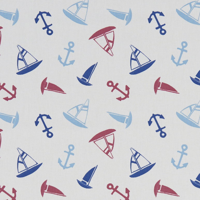 Clarke &amp; Clarke Ahoy Marine Fabric