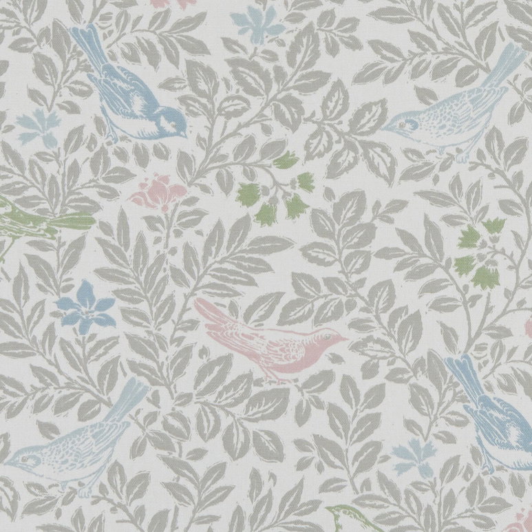Clarke &amp; Clarke Bird Song Pastel Fabric