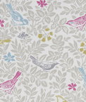 Clarke & Clarke Bird Song Summer Fabric