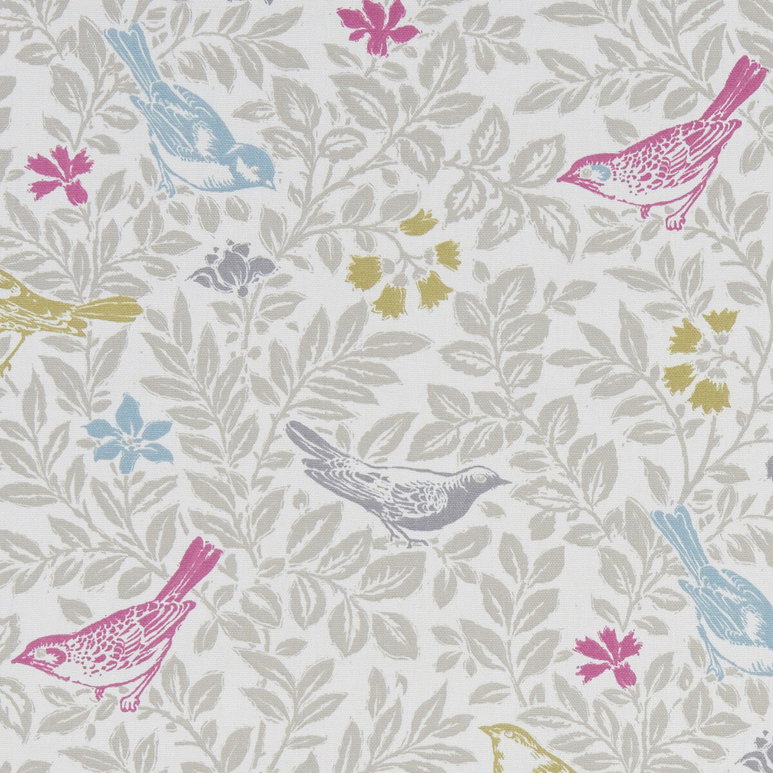 Clarke &amp; Clarke Bird Song Summer Fabric