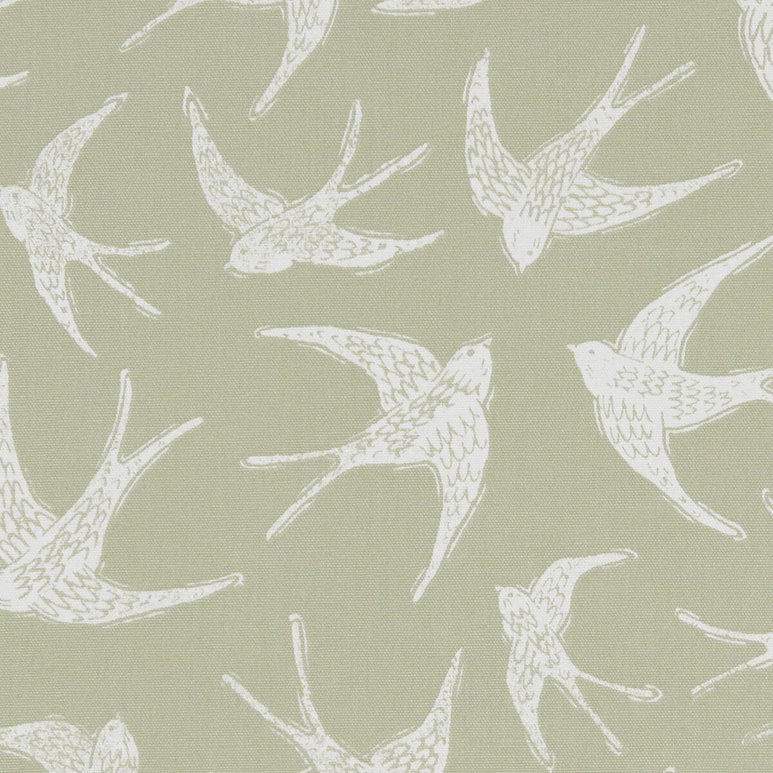 Clarke &amp; Clarke Fly Away Sage Fabric