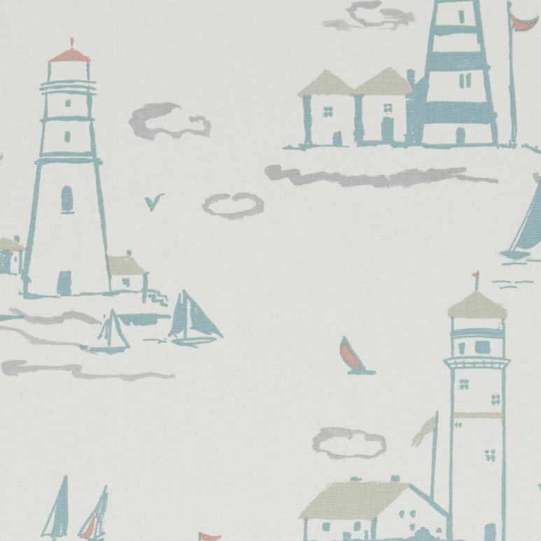 Clarke &amp; Clarke Lowestoft Pastel Fabric