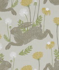 Clarke & Clarke March Hare Linen Fabric