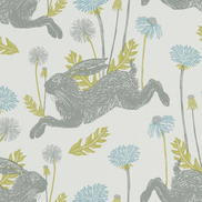Clarke & Clarke March Hare Mineral Fabric