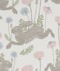 Clarke & Clarke March Hare Pastel Fabric