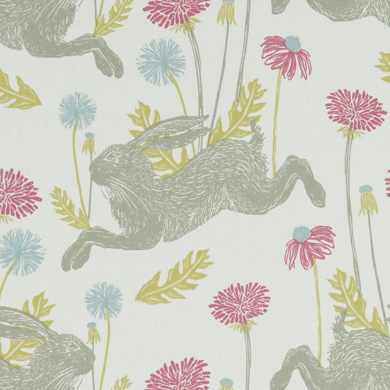 Clarke &amp; Clarke March Hare Summer Fabric