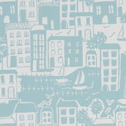Clarke & Clarke Waterside Duckegg Fabric