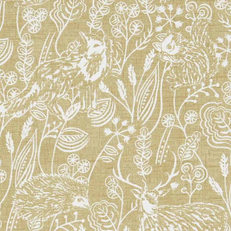 Clarke &amp; Clarke Westleton Ochre Fabric