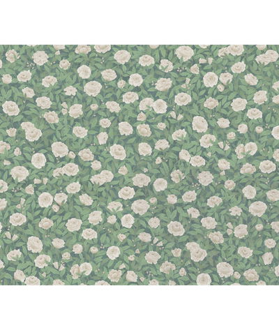 Cole & Son Idyll Roses Linen Eaudenil Fabric
