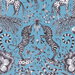 Clarke & Clarke Kruger Velvet Teal Fabric