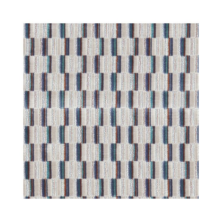 Clarke &amp; Clarke Cubis Kingfisher Fabric