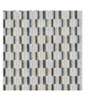 Clarke & Clarke Cubis Peacock Fabric