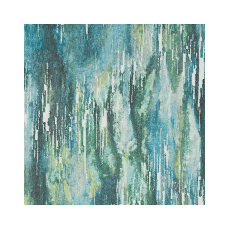 Clarke &amp; Clarke Umbra Peacock Fabric