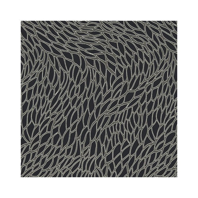 Clarke &amp; Clarke Corallino Nero Fabric