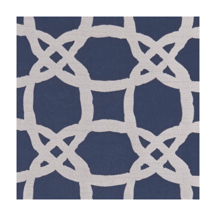 Clarke &amp; Clarke Fascino Midnight Fabric